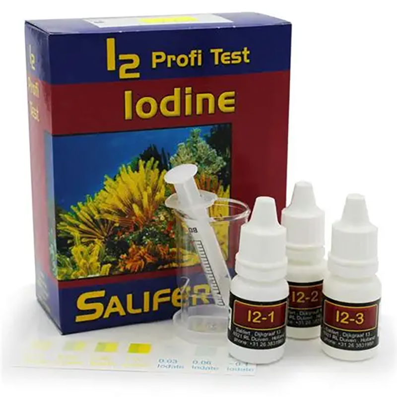 Marine Test Kit - Salifert Iodine I2 Profi-Test - Kit