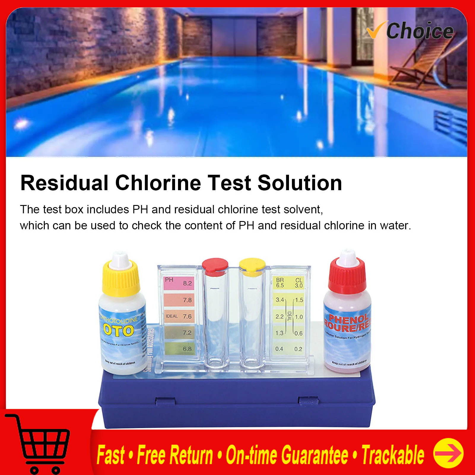 Marine Test Kit - Solution de Test de qualité de