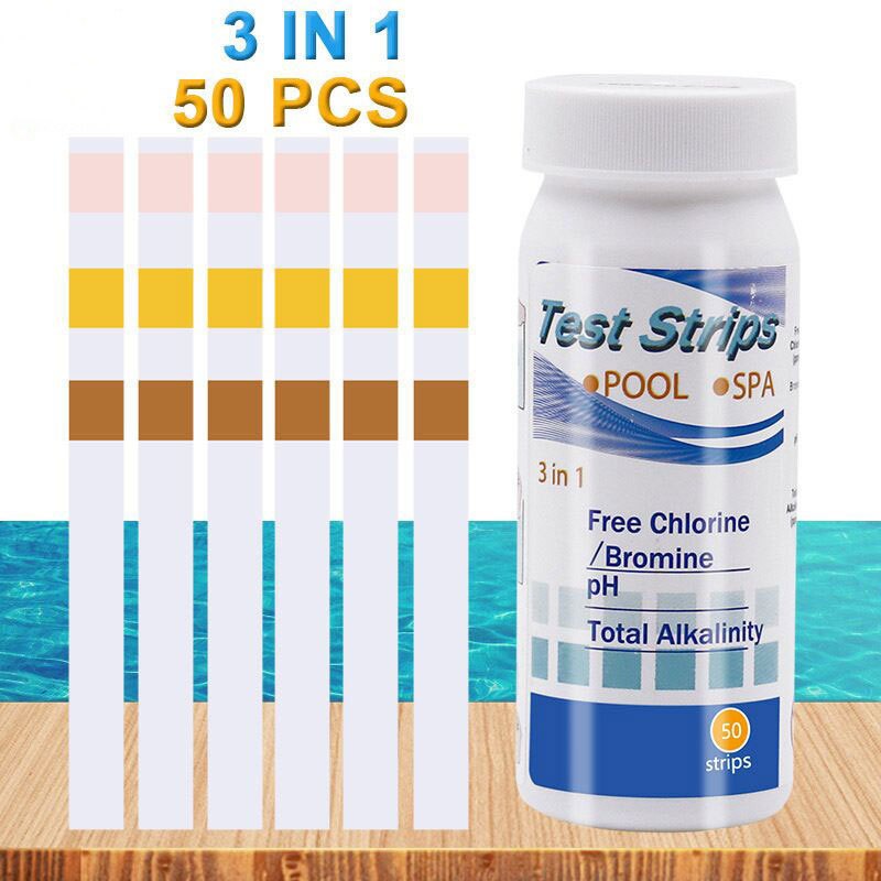 50 bandelettes de test de chlo - Marine Test Kit avis et prix