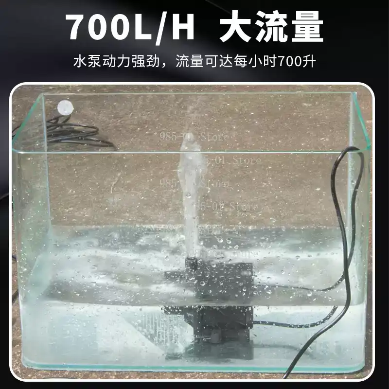 Pompe à eau solaire 20W, filtr - Marine Aquarium Water avis et prix