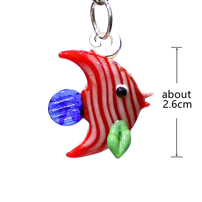 2pcs pendentif verre poisson m - Marine Aquarium Europe avis et prix