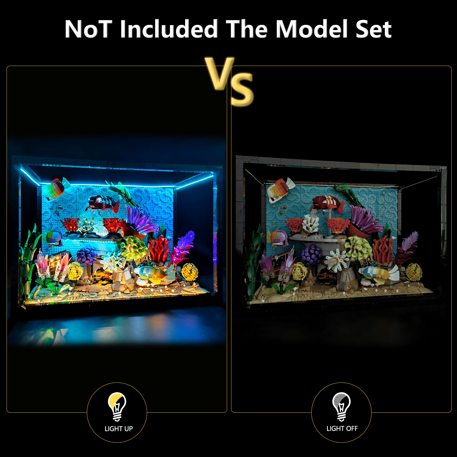 LYBMTWF Kit d'éclairage LED Co - Marine Aquarium Lamp avis et prix
