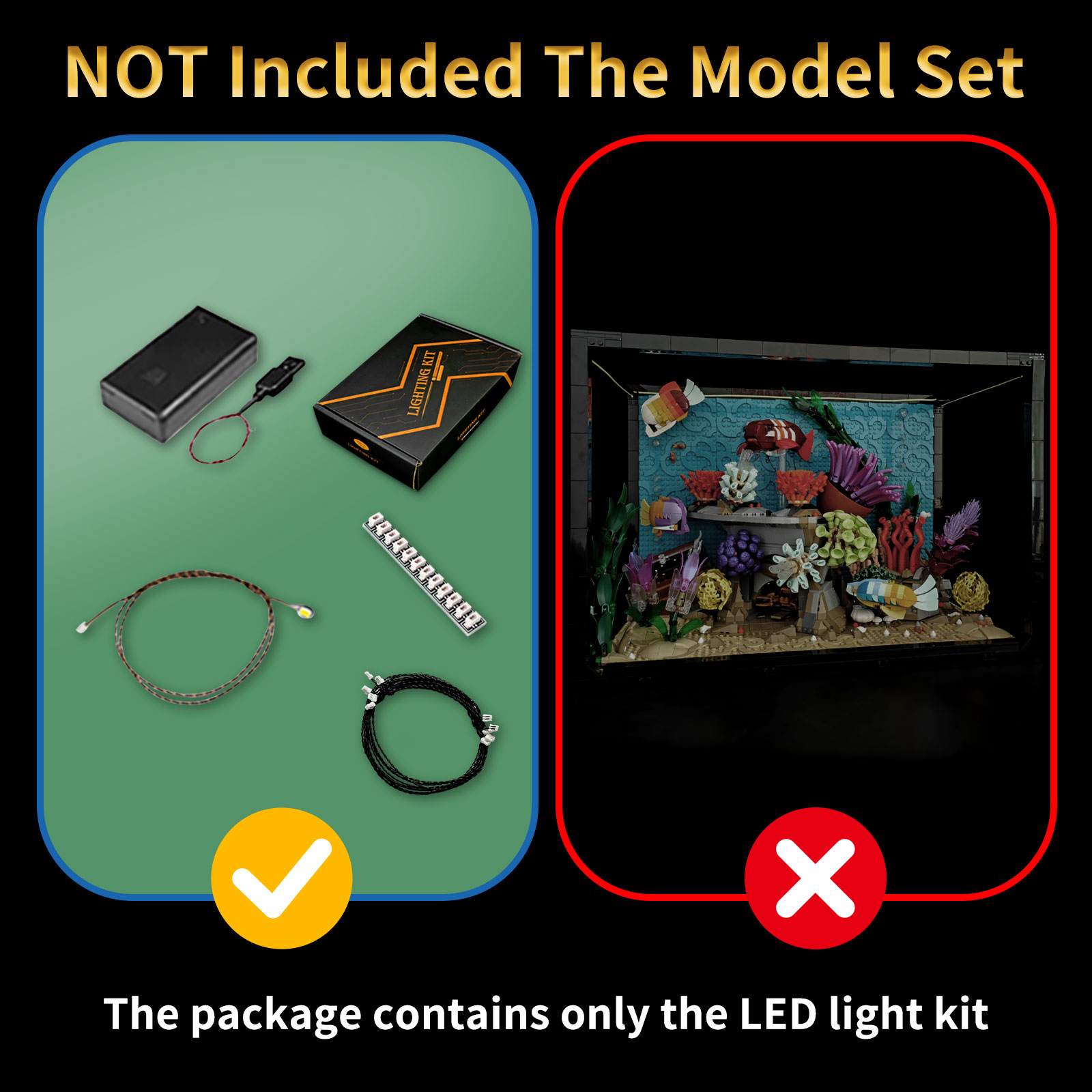 LYBMTWF Kit d'éclairage LED Co - Marine Aquarium Lamp avis et prix