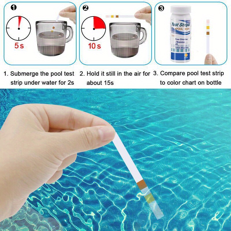 Bandes de test de chlore et de - Marine Test Kit avis et prix