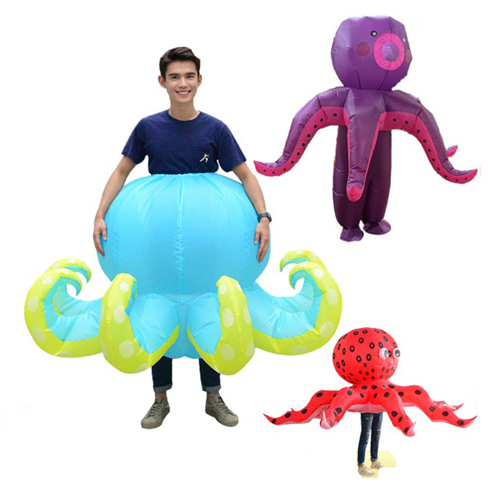 Costume gonflable de pieuvre p - Aquarium Marine Parade avis et prix