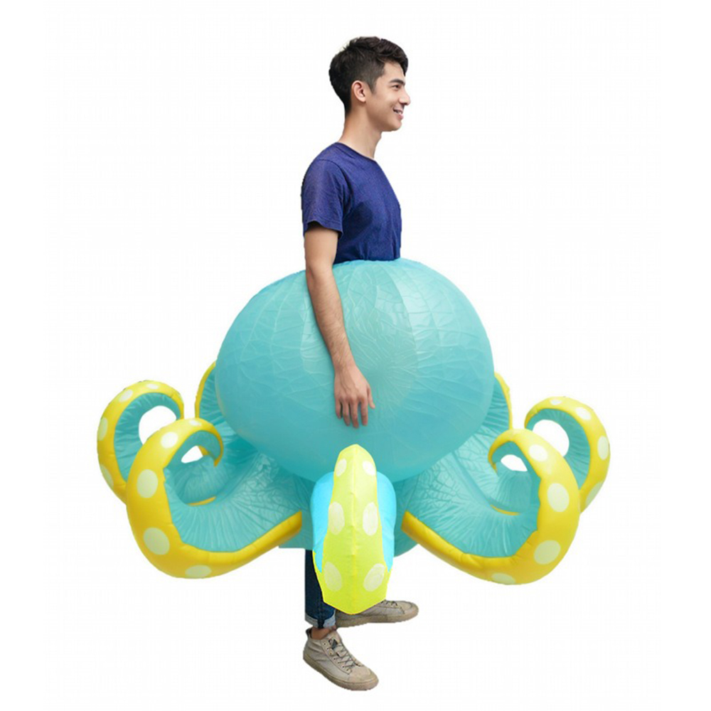 Costume gonflable de pieuvre p - Aquarium Marine Parade avis et prix