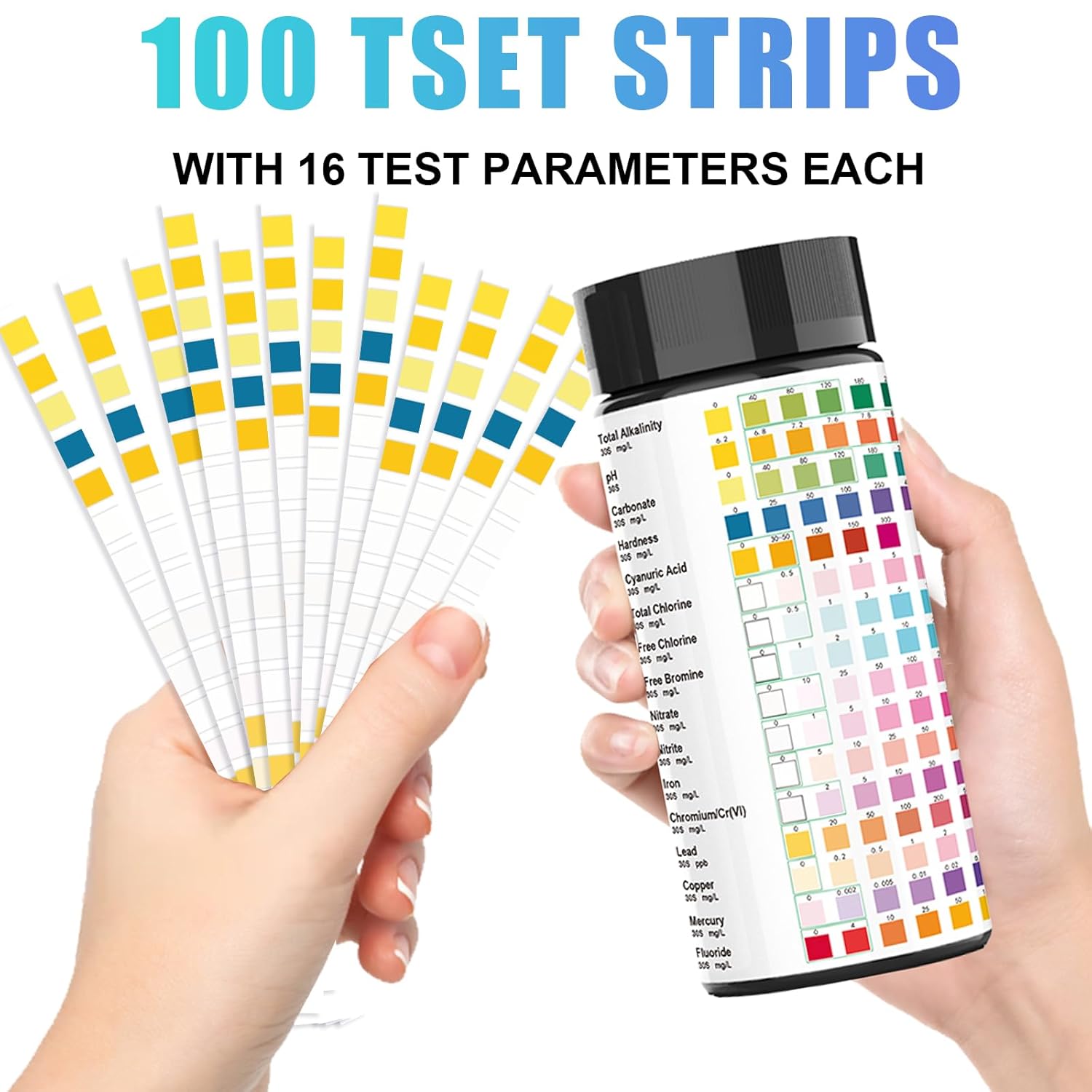 Kit de 100 bandelettes de test - Marine Test Kit avis et prix