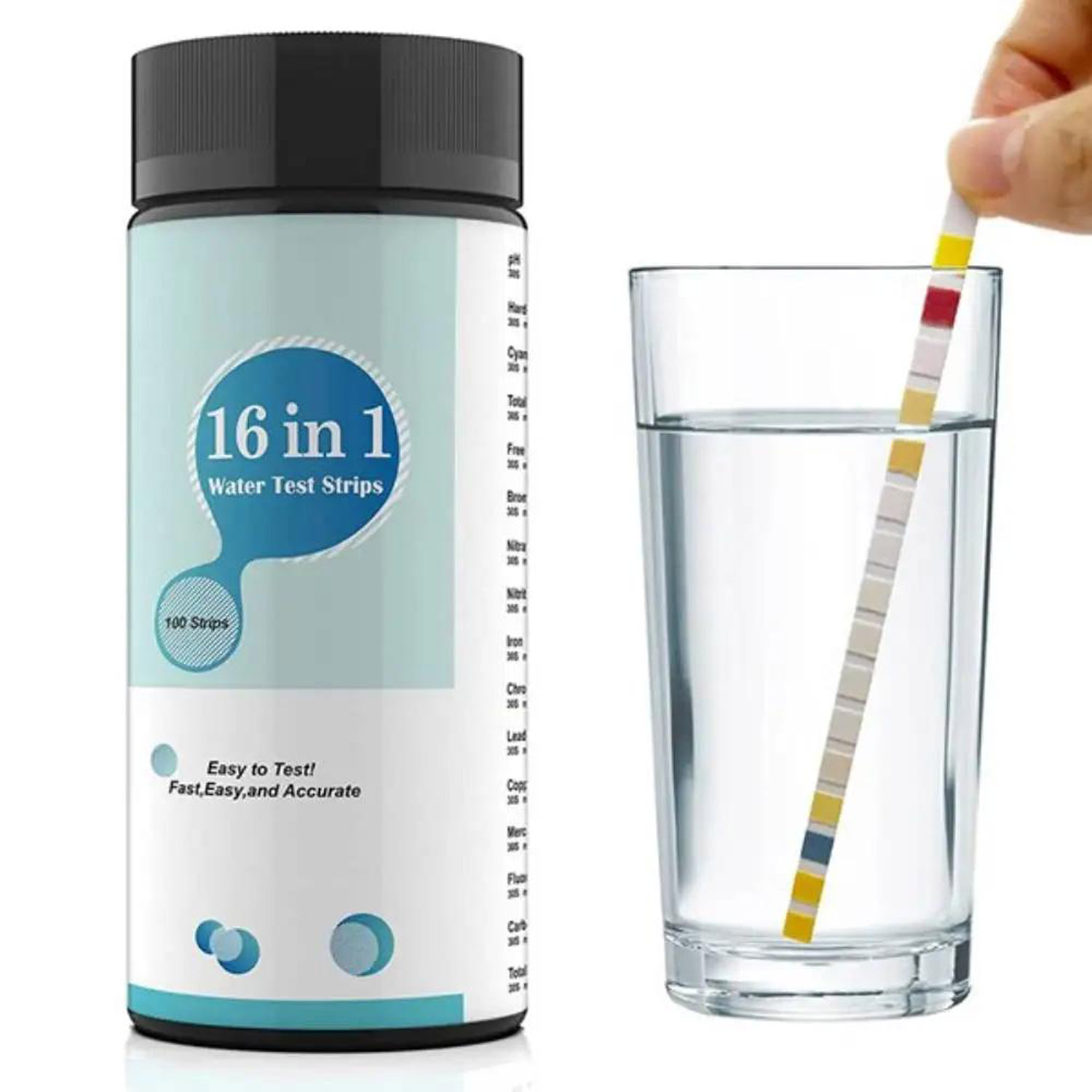 Kit de 100 bandelettes de test - Marine Test Kit avis et prix