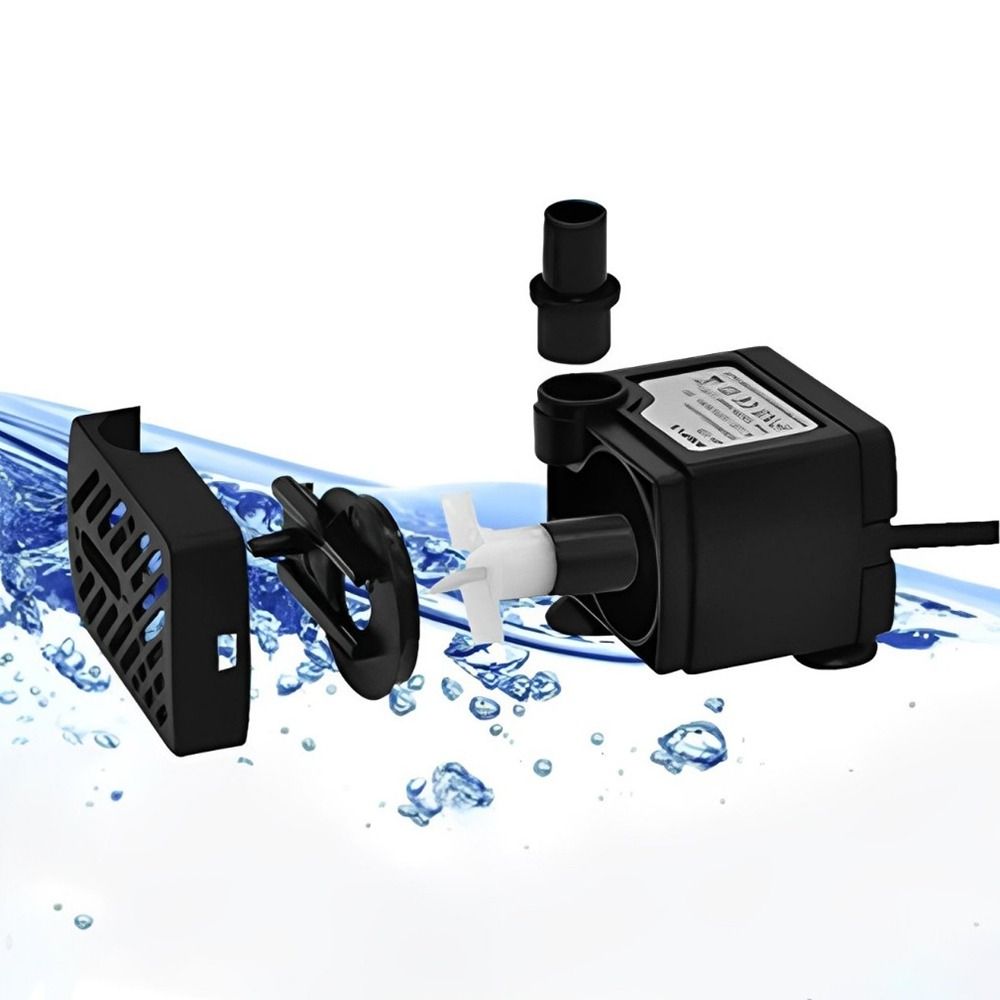 Pompe à eau Submersible noire, - Marine Aquarium Water avis et prix