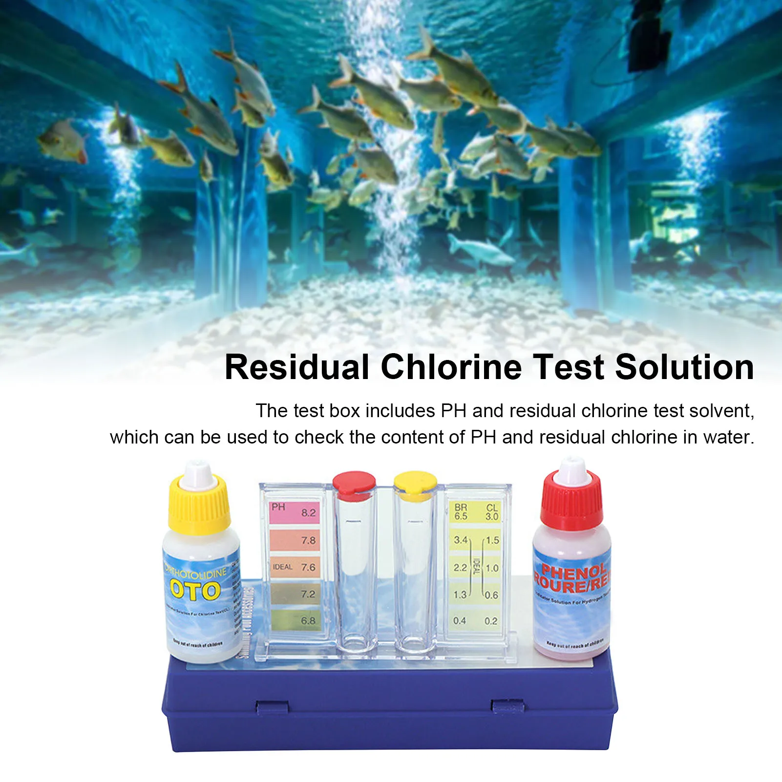 Solution de Test de qualité de - Marine Test Kit avis et prix