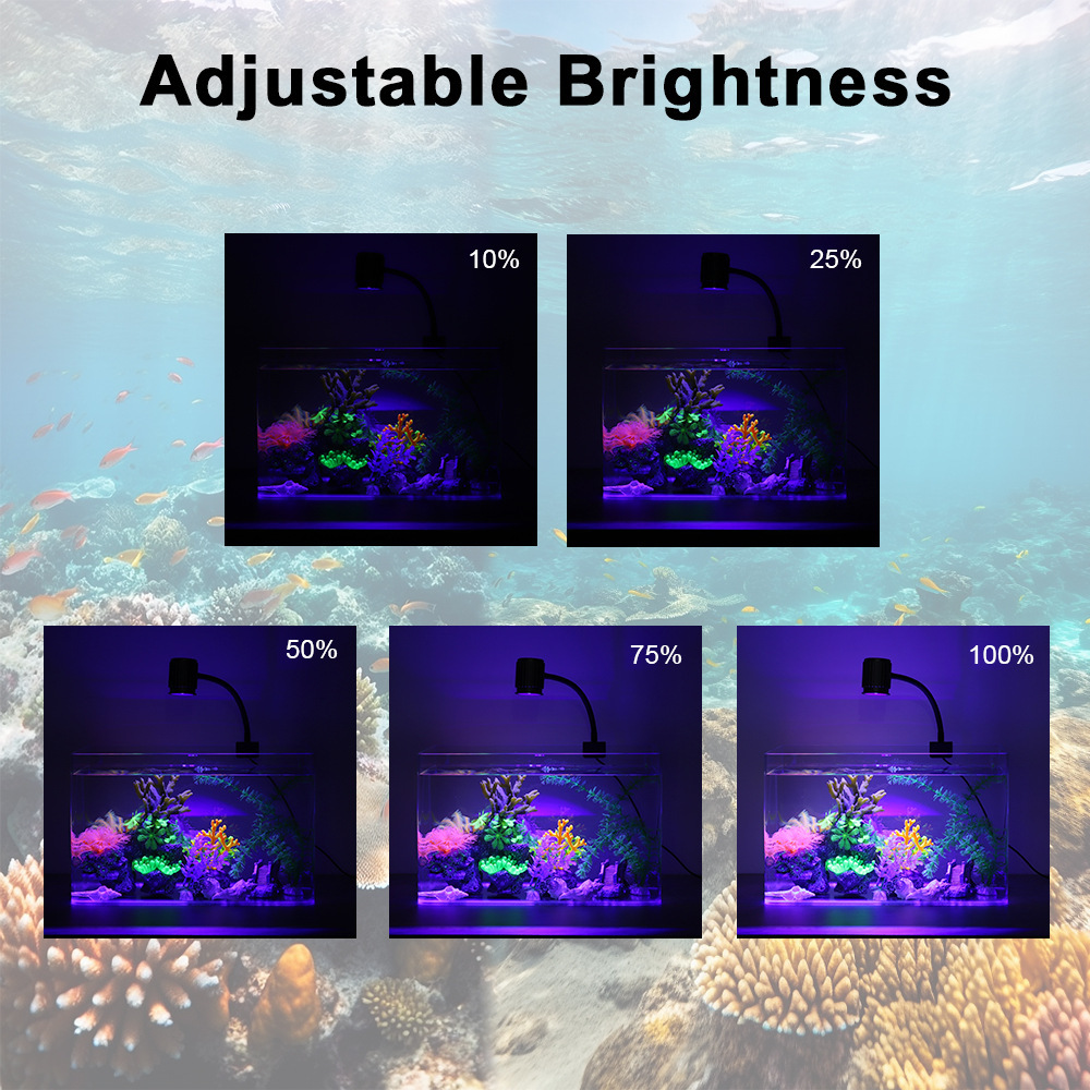 Lampe LED pour aquarium, spect - Marine Aquarium Lamp avis et prix